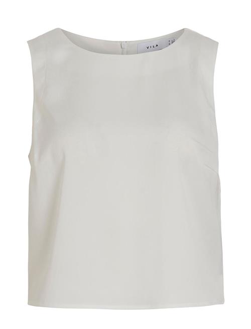 Vila Visalini Sleeveless Top/Br/Dc Vila White