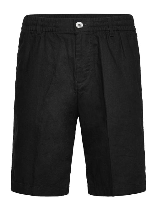 Tom Tailor Regular Linen Shorts Tom Tailor Black