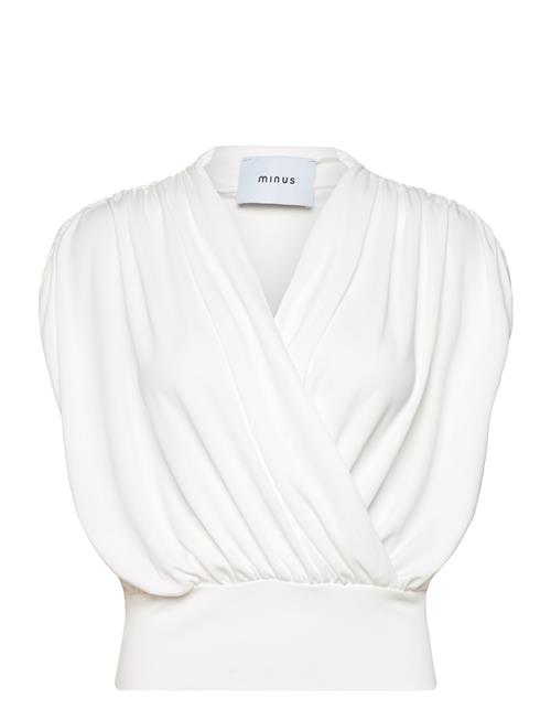 Minus Mselvie Modal Wrap Top Minus White