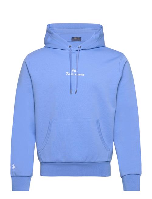 Polo Ralph Lauren Logo Double-Knit Hoodie Polo Ralph Lauren Blue