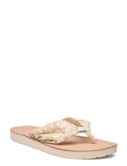 Tommy Hilfiger Th Emblem Elevated Beach Sandal Tommy Hilfiger Beige