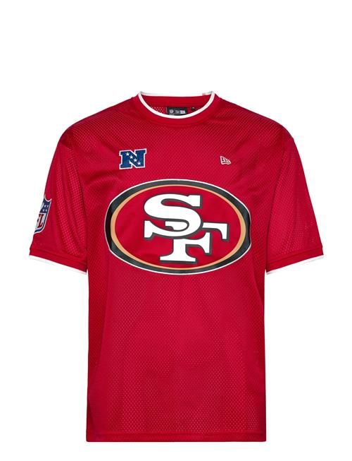 New Era Nfl Os Mesh Tee Saf49E New Era Red