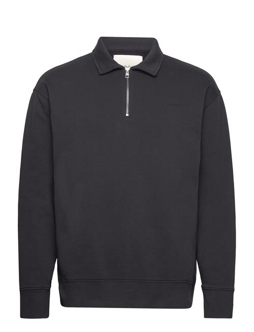 Logo Half Zip GANT Black