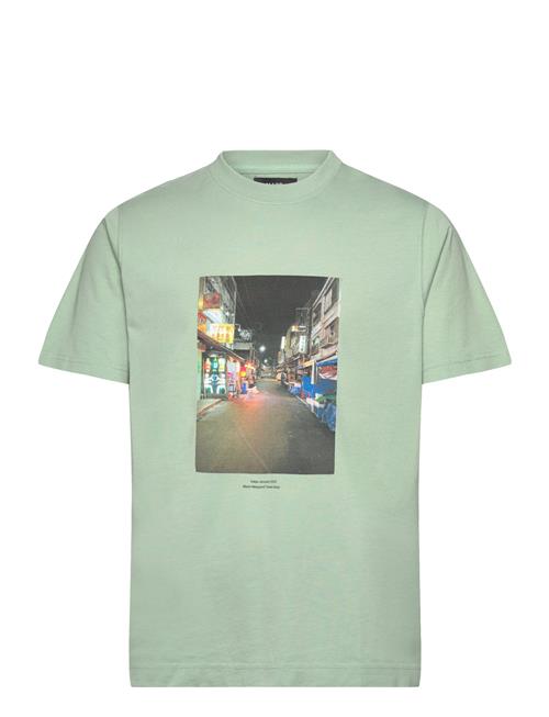 Cotton Jersey Frode Tokyo Diary Tee Mads Nørgaard Green