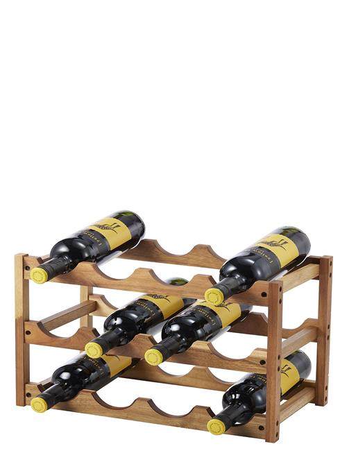 Dorre Wine Rack 12 Bottles Varo Dorre Brown