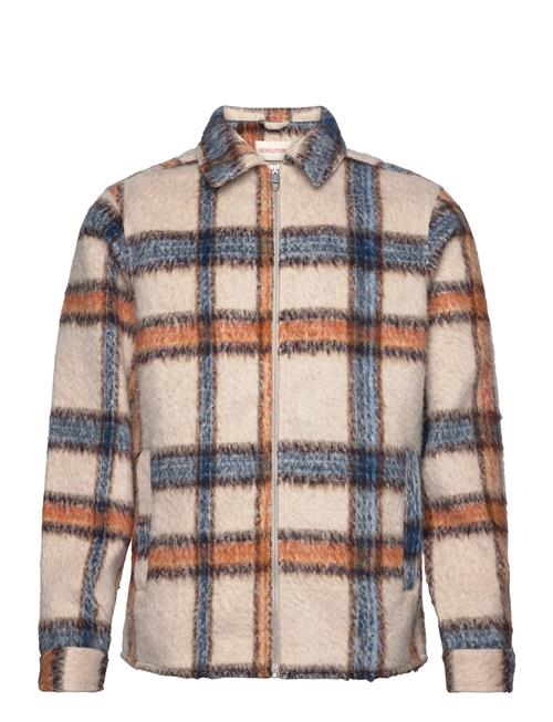 Revolution Zipped Overshirt Revolution Patterned