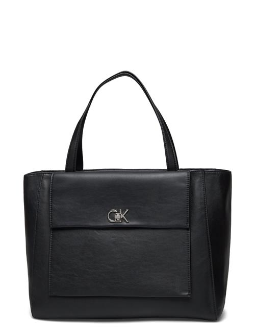 Calvin Klein Ck Medium Shopper W/Pocket Calvin Klein Black