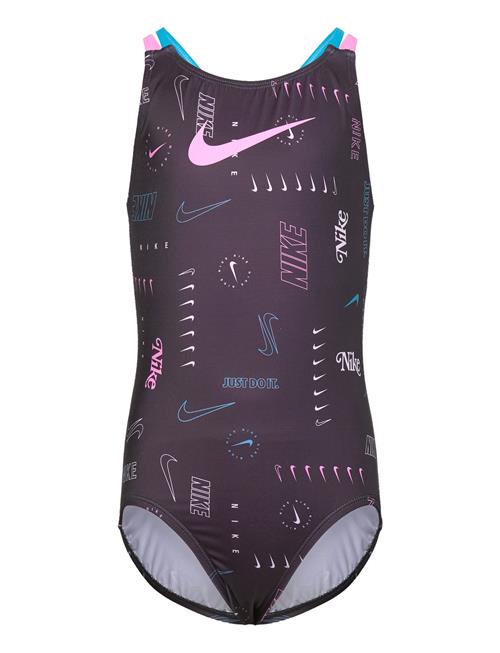 NIKE SWIM Nike G Spiderback P Print NIKE SWIM Black