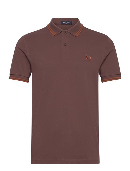 Fred Perry Twin Tipped Fp Shirt Fred Perry Brown