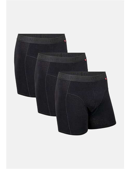 Danish Endurance Men's Organic Trunks 3-Pack Danish Endurance Black