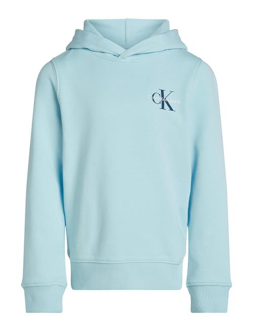 Calvin Klein Small Monogram Hoodie Calvin Klein Blue