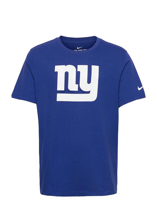 NIKE Fan Gear New York Giants Nike Logo Essential T-Shirt NIKE Fan Gear Blue