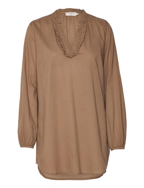 Crbeo Tunic Cream Brown