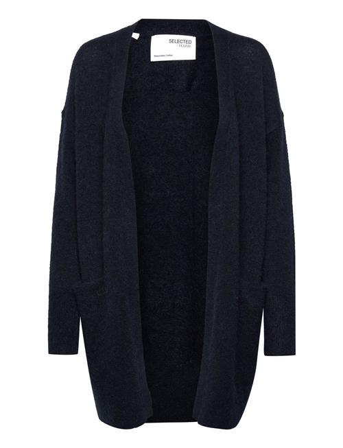 Selected Femme Slflulu New Ls Knit Long Cardigan B Noos Selected Femme Navy