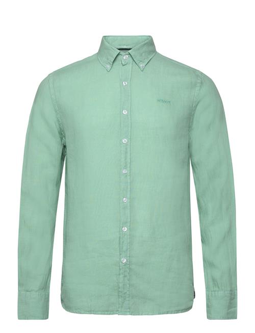 Sebago Linen Shirt Sebago Green