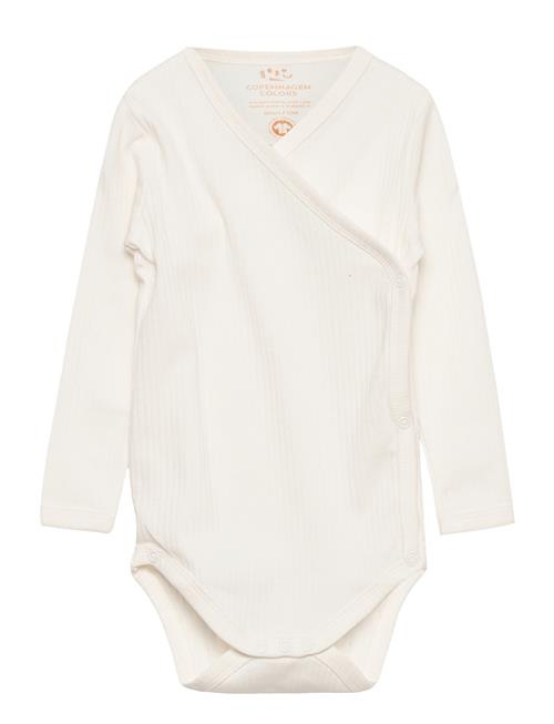 Baby Rib Jersey Body Crossover W. Longsleeve Copenhagen Colors Cream