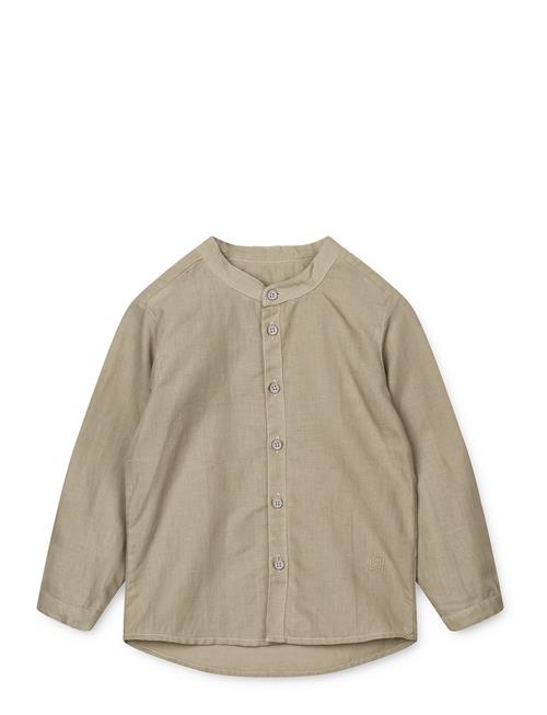 Austin Linen Shirt Liewood Green