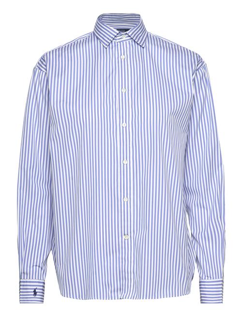 Polo Ralph Lauren Relaxed Fit Striped Cotton Shirt Polo Ralph Lauren Blue