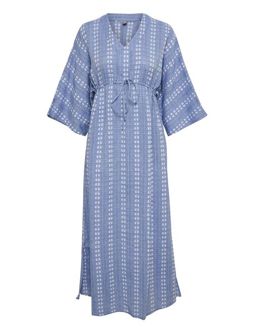 Culture Cuadriette Dress Culture Blue