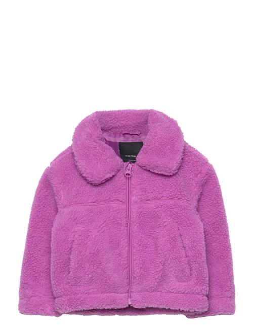 name it Nmfmakoa Teddy Jacket Pb Name It Pink