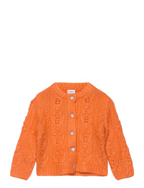 name it Nmflemille Ls Knit Card Name It Orange