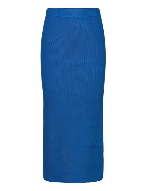 NORR Sherry Knit Skirt NORR Blue