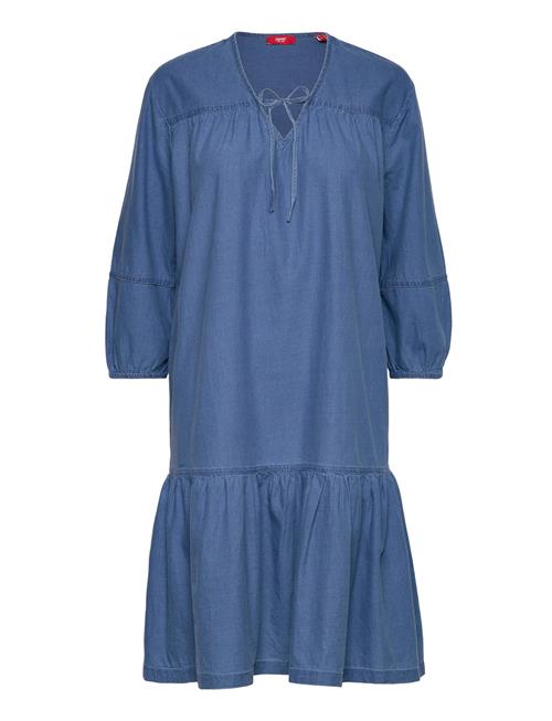 Esprit Casual Women Dresses Light Woven Mini Esprit Casual Blue