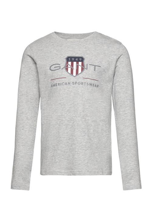 GANT Archive Shield Ls T-Shirt GANT Grey