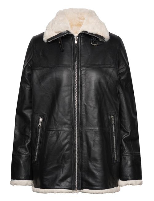 Debbie Shearling Jacket Jofama Black