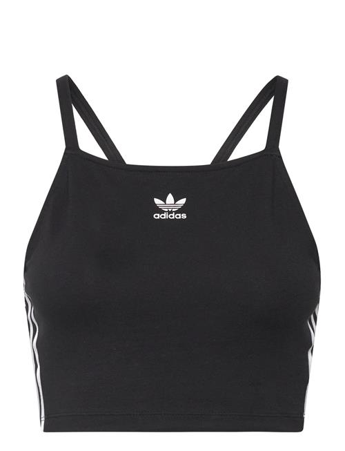 adidas Originals 3 S Crop Top Adidas Originals Black