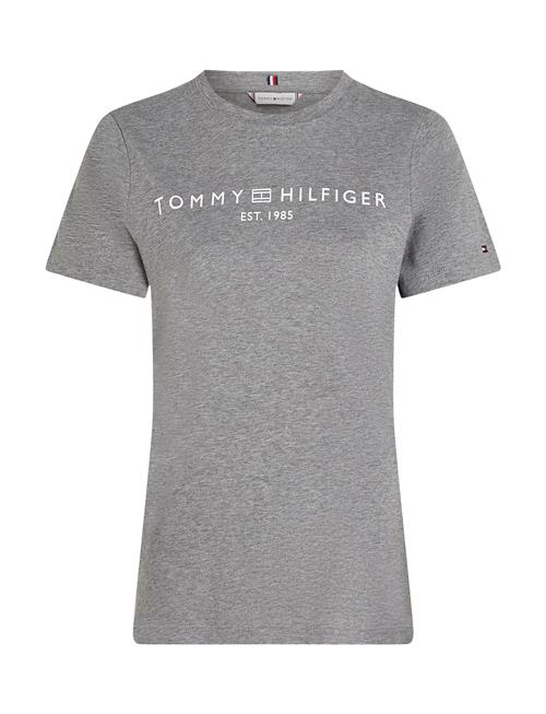 Tommy Hilfiger Reg Corp Logo C-Nk Ss Tommy Hilfiger Grey