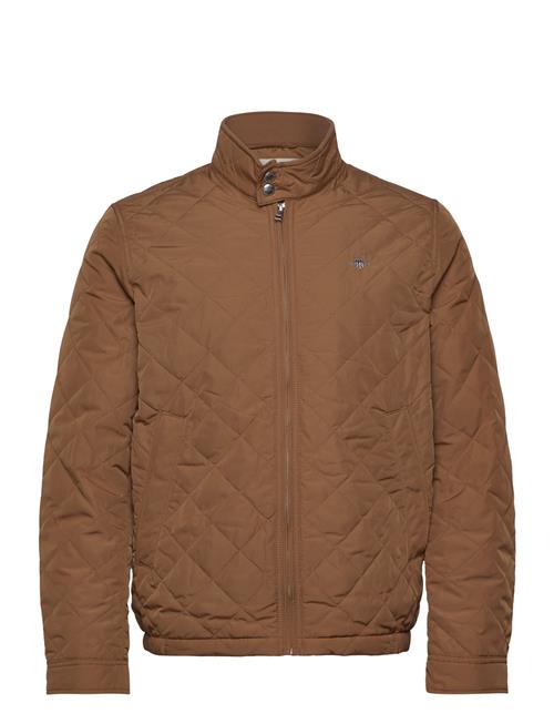 GANT Quilted Windcheater GANT Brown