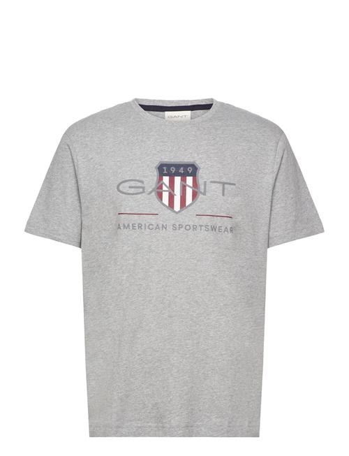 GANT Reg Archive Shield Ss T-Shirt GANT Grey