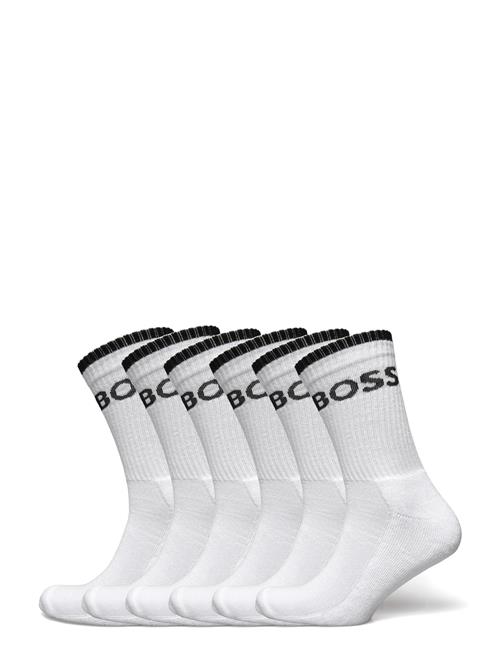 BOSS 6P Qs Stripe Cc BOSS White