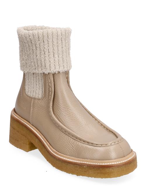 ANGULUS Booties - Flat - With Elastic ANGULUS Beige