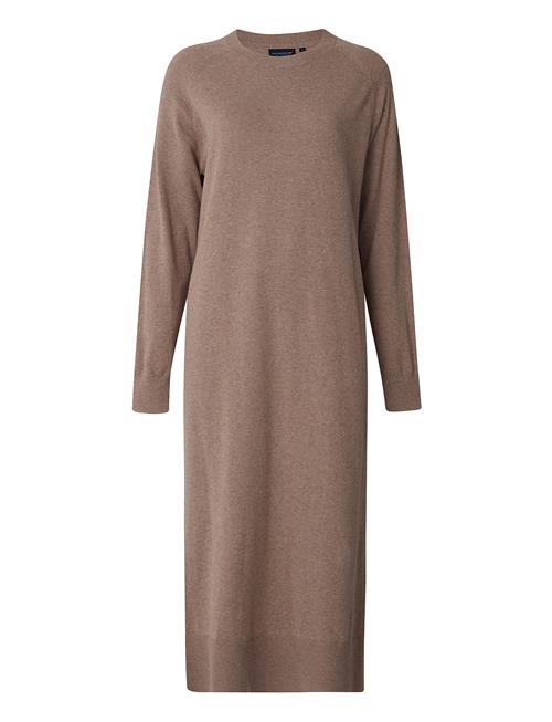 Lexington Clothing Ivana Cotton/Cashmere Knitted Dress Lexington Clothing Brown