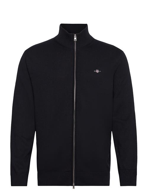 GANT Casual Cotton Zip Cardigan GANT Black