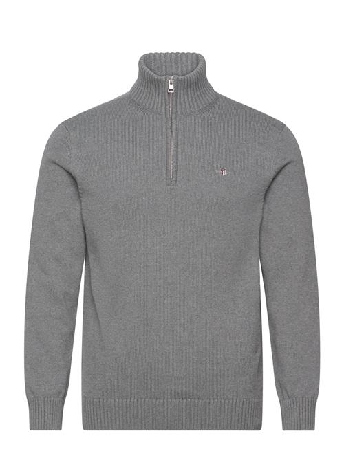 Casual Cotton Half Zip GANT Grey