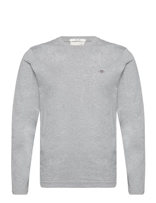 GANT Slim Shield Ls T-Shirt GANT Grey