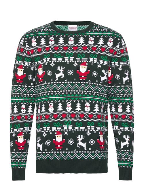 Den Fine Julesweater Christmas Sweats Green