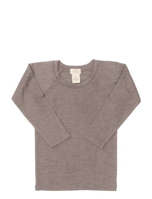 Copenhagen Colors Merino Light Knitted T-Shirt Ls Copenhagen Colors Beige