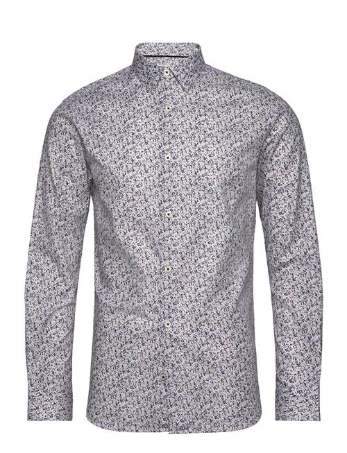 Jack & Jones Jprblanordic Print Shirt L/S Sn Jack & J S Blue