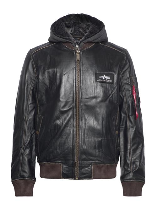 Alpha Industries Ma-1 D-Tec Leather Alpha Industries Black