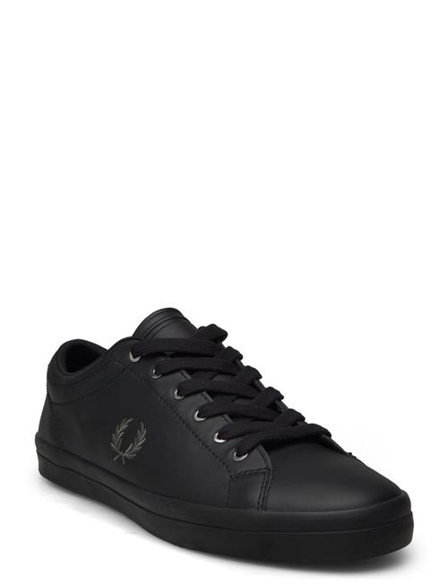 Fred Perry Baseline Leather Fred Perry Black