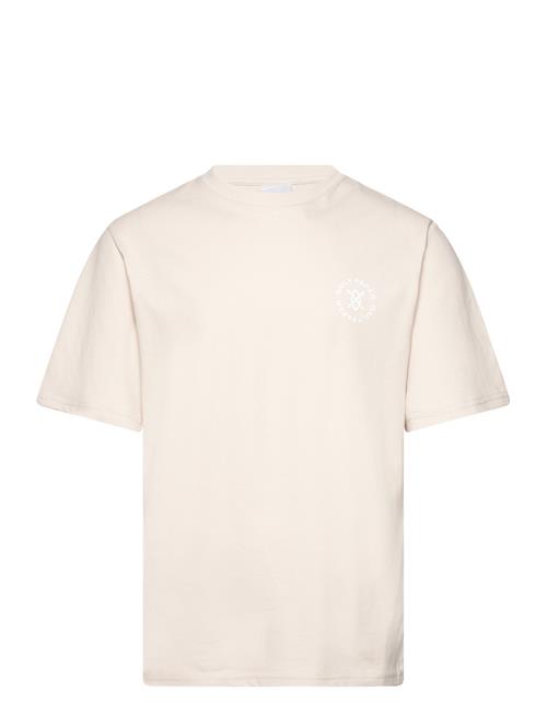 Daily Paper Circle Ss T-Shirt Daily Paper Beige