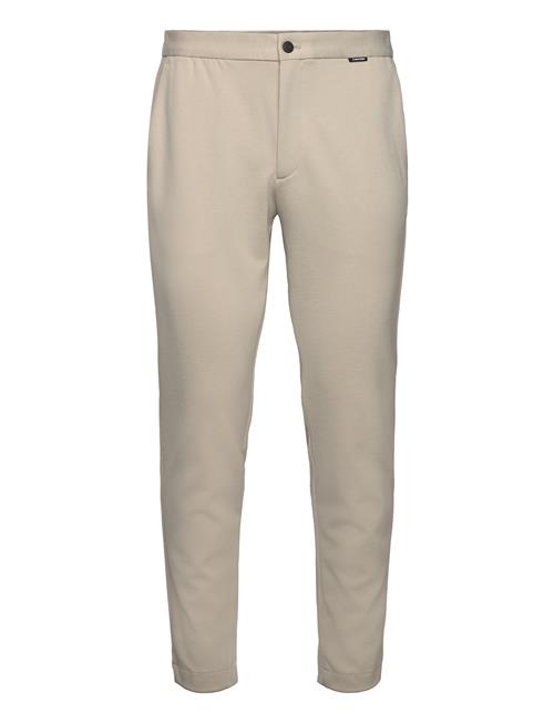 Calvin Klein Comfort Knit Tapered Pant Calvin Klein Beige