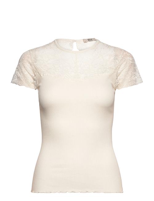 RM By Rosemunde Rmwbea Lace Heartshape Ss Top RM By Rosemunde Cream