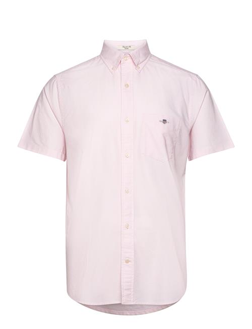 Reg Classic Oxford Ss Shirt GANT Pink