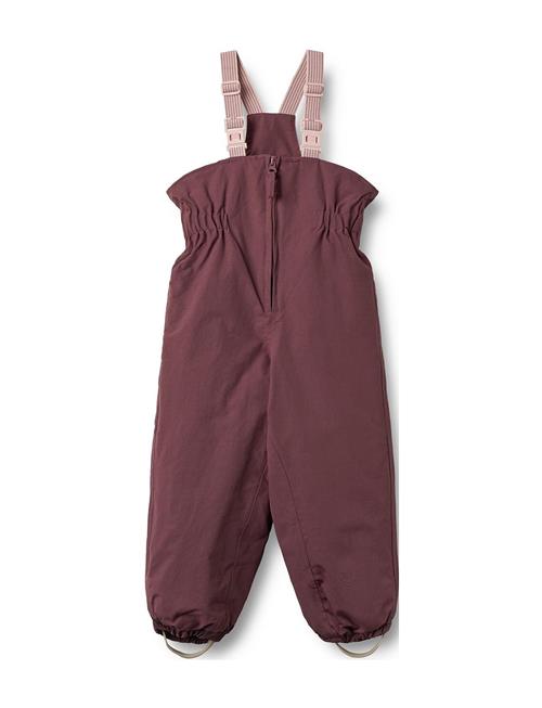 Wheat Ski Pants Sal Tech Wheat Burgundy