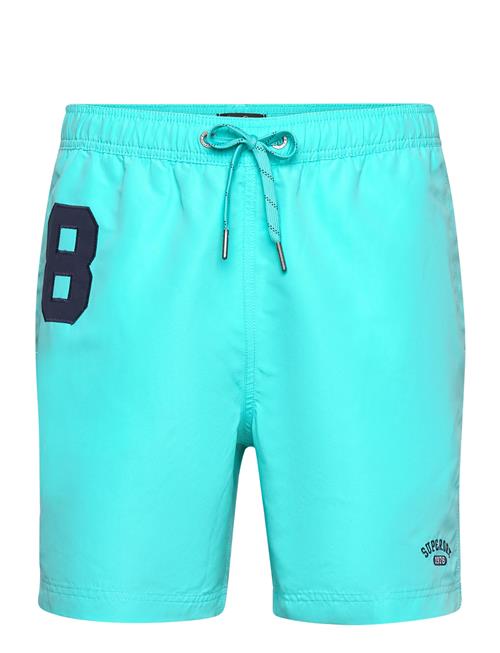 Superdry Vintage Polo 17Inch Swim Short Superdry Blue